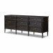 Toulouse 9 Drawer Dresser Distressed Black