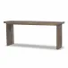 Warby Console Table Worn Oak Veneer