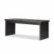 Warby Desk Worn Black Veneer