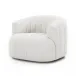 Elliana Swivel Chair Fiqa Boucle Natural