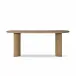 Paden Large Console Table Worn Oak