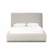 Quincy Bed Plushtone Linen Queen