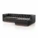 Maxx 2pc Right Arm Facing Sectional 109'' Destroyed Blk