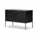 Trey Modular Wide Filing Cabinet Black Wash