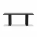 Carmel Dining Table Black Wash