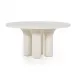 Parra Round Dining Table Plaster Molded