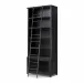 Admont Bookcase And Ladder Worn Blk