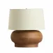 Kragen Table Lamp Dark Sand Porcelain Ceramic Dark Sand Porcelain