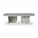 Ramone Coffee Table Speckled Black Marble