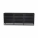 Sydney 9-Drawer Dresser Black Cane