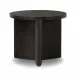 Toli End Table Wood Smoked Black