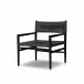 Lomas Outdoor Chair Black Teak