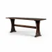 Trestle Large Console Table Distressed