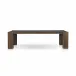 Soho Outdoor Dining Table 106" Stained Heritage Brown FSC