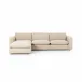 Ingel 3-Piece Sectional Antwerp Taupe W/ Ottoman