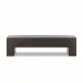 Abaso Accent Bench Ebony Rustic Wormwood Oak