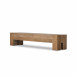 Abaso Large Accent Bench Rustic Wormwood