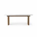 Olympia Console Table White Carrara Marble