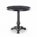 Iron Tea Table Black Marble