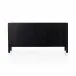 Isador 6-Drawer Dresser Black Wash Poplar