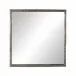 Langford Wall Square Mirror Smoked Nickel