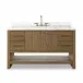 Anthem Single Wide Vanity Washed Natural Veneer