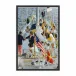 Party In Bermuda by Slim Aarons Black Maple Floater 36" x 24" Black Maple