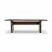 Railay Outdoor Dining Table 96" Stained Toasted Brown FSC