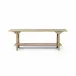 Trinity Console Table Distressed Light Oak