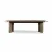 Huxley Outdoor Dining Table 110" Smoke Grey