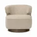 Dottie Swivel Chair Berber Oatmeal