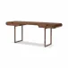 Luana Desk Natural Morado Veneer