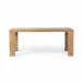 Millie Dining Table Drifted Oak Veneer 72" Drifted Oak Solid