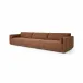 Toland 3 Pc Sectional 153" Bartin Rust