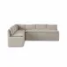 Build Your Own: Andre Slipcover Dining Banquette Broadway Stone L-Shape 104"