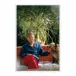 Truman Capote by Slim Aarons White Maple Floater 24" x 36"