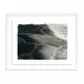 Ocean Foam Pattern by Platinum Revival White 2.5 Maple 48" x 38" White Maple Framed Paper