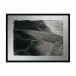 Ocean Foam Pattern by Platinum Revival Black Maple Floater 60" x 47.5" Black Maple Framed Metal