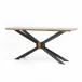 Spider Console Table Bright Brass Clad