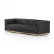 Maxx Sofa 95" Destroyed Black