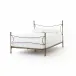 Westwood King Bed Antique Brass