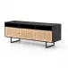 Carmel Media Console Black Wash