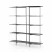 Vito Bookshelf Distressed Iron