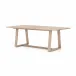 Atherton Outdoor Dining Table Brown