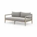 Sherwood Outdoor Sofa 63" Brown/Faye Ash