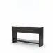 Suki Console Table Burnished Black