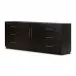 Suki Large Media Console Burnished Black