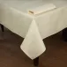 Overall Partridge Eye Ivory Tablecloth 72"x143"