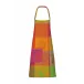 Mille Tutti Frutti Sangria Coated Cotton Apron 30" x 33"