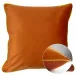 Velours Uni Cuivre-Curry Cushion cover 16" x 16"